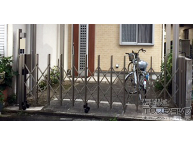 大阪府大阪市ののカーゲート トリップゲート RA型 ノンレール 片開き 35S 施工例