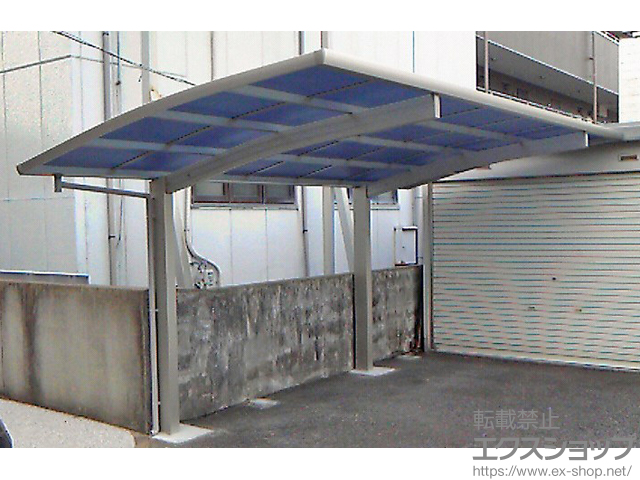 福岡県北九州市ののカーポート プレシオスポート 積雪〜20cm対応 施工例