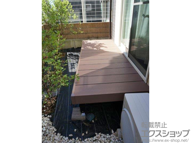 神奈川県横浜市ののウッドデッキ ひとと木2 施工例