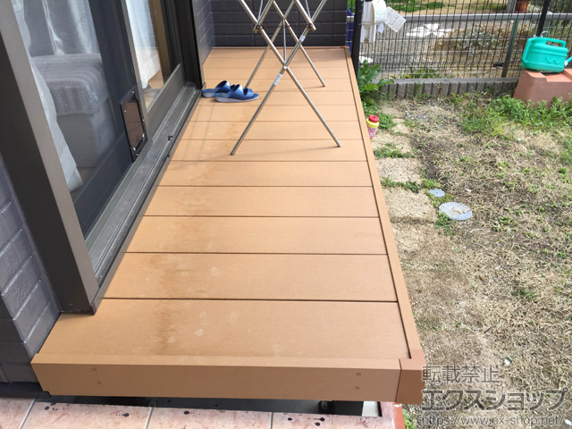 愛知県名古屋市中ののウッドデッキ マージウッドデッキ 施工例