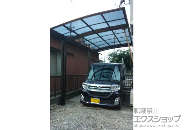 千葉県船橋市ののカーポート プレシオスポート 積雪〜20cm対応 施工例