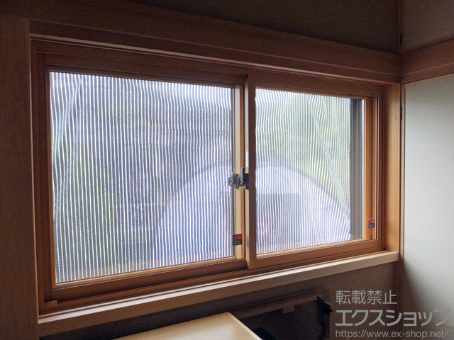 神奈川県相模原市のの二重窓（内窓） インプラス ダストバリア仕様 引違い窓 2枚建 施工例