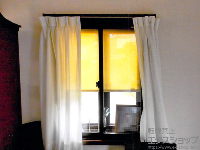 愛媛県今治市のの二重窓（内窓） プラマードU 引き違い窓 2枚建 間仕切用下枠仕様 施工例