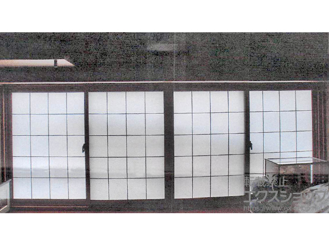 新潟県新潟市のの二重窓（内窓） インプラス ダストバリア仕様 引違い窓 4枚建 施工例