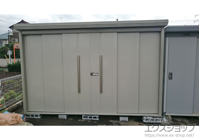 東京都府中市のの物置・屋外倉庫 Mr.ストックマンダンディ 一般型(ND-3215 W) 施工例