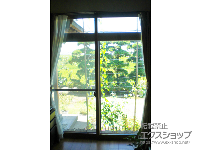 熊本県八代市のの二重窓（内窓） インプラス ダストバリア仕様 引違い窓 2枚建 施工例