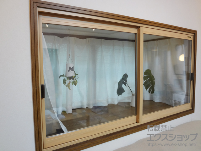 熊本県熊本市のの二重窓（内窓） プラマードU 引違い窓 2枚建 施工例