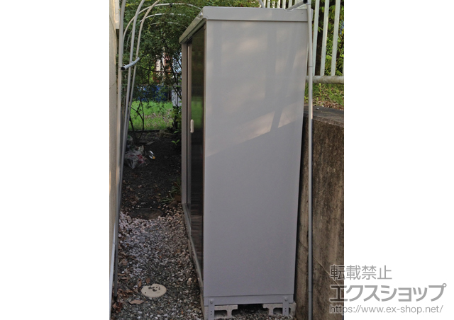 静岡県富士市のの物置・屋外倉庫 シンプリー 一般型(MJX-175DP) 施工例