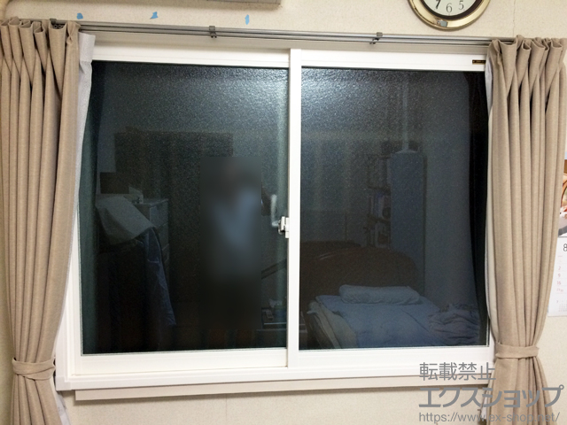 兵庫県神戸市のの二重窓（内窓） プラマードU 引違い窓 2枚建 施工例