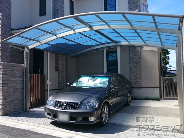 神奈川県川崎市ののカーポート レイナツインポートグラン　積雪〜20cm対応 施工例