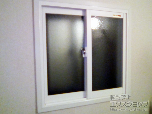 宮城県大崎市のの二重窓（内窓） プラマードU 浴室引違い窓 ユニットバス納まり 額縁下補強材無し 施工例
