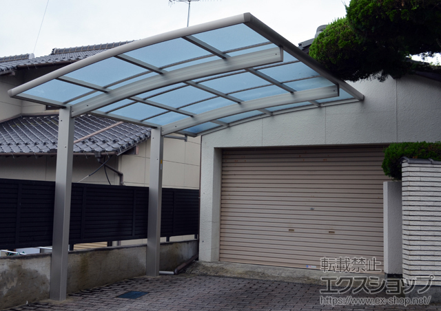 福岡県直方市ののカーポート レイナポートグラン　積雪〜20cm対応 施工例