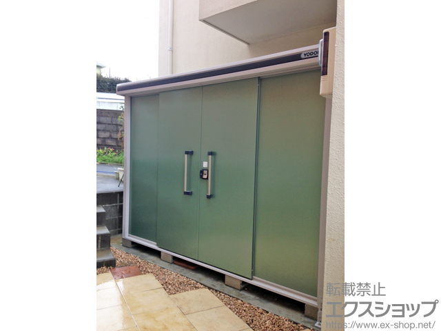 神奈川県横浜市のの物置・屋外倉庫 エルモ 一般型（LMD-2908 EG） 施工例