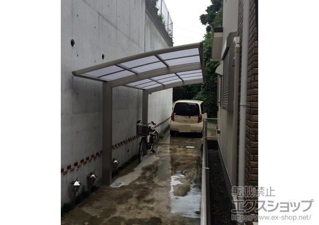 神奈川県横浜市ののカーポート プレシオスポート 積雪〜20cm対応 施工例