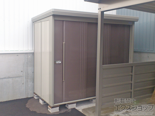 長野県安曇野市のの物置・屋外倉庫 Mr.ストックマンダンディ多雪型 結露減少型 (ND-SZ2512 B) 施工例