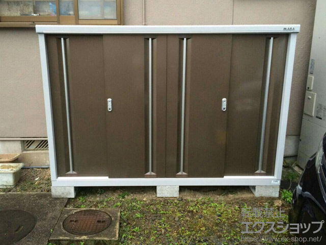 三重県三重郡菰野町のの物置・屋外倉庫 シンプリー 一般型（MJX-196C TB） 施工例