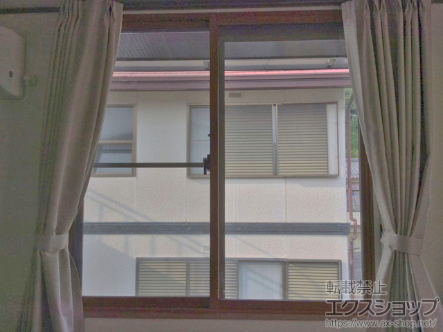 静岡県藤枝市のの二重窓（内窓） インプラス ダストバリア仕様 引違い窓 2枚建 施工例