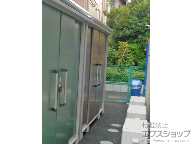 東京都足立区のの物置・屋外倉庫 エルモ 一般型( LMD-2508 MR) 施工例