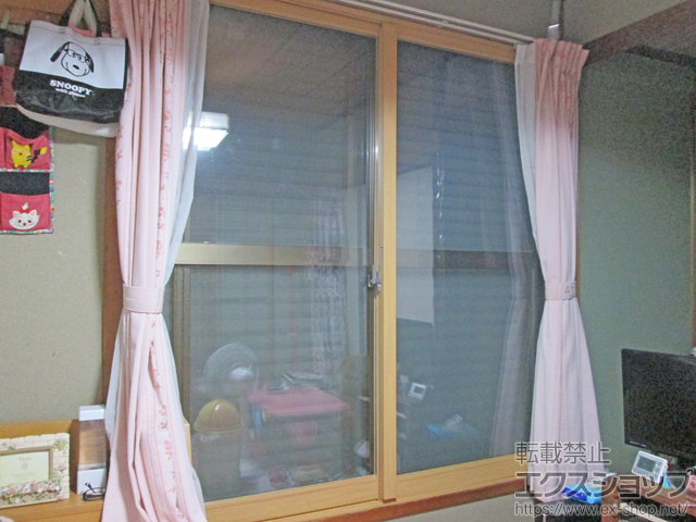 愛知県刈谷市のの二重窓（内窓） インプラス ダストバリア仕様 引違い窓 2枚建 施工例