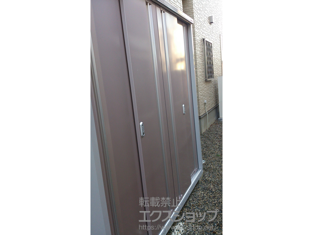 千葉県佐倉市のの物置・屋外倉庫 シンプリー 一般型 (MJX-195EP) 施工例