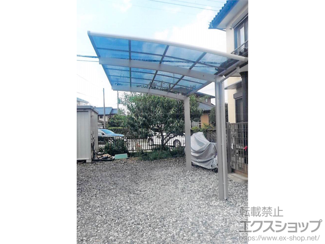 千葉県我孫子市ののカーポート プレシオスポート 積雪〜20cm対応 施工例