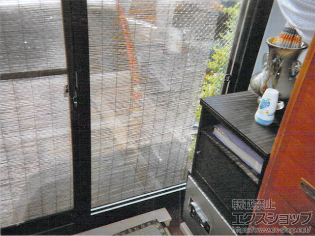 長野県松本市のの二重窓（内窓） インプラス ダストバリア仕様 引違い窓 2枚建 施工例