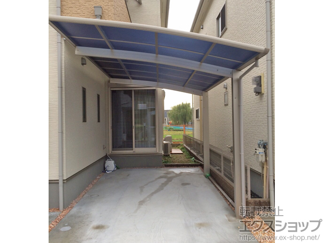 大阪府門真市ののカーポート プレシオスポート 積雪〜20cm対応 施工例