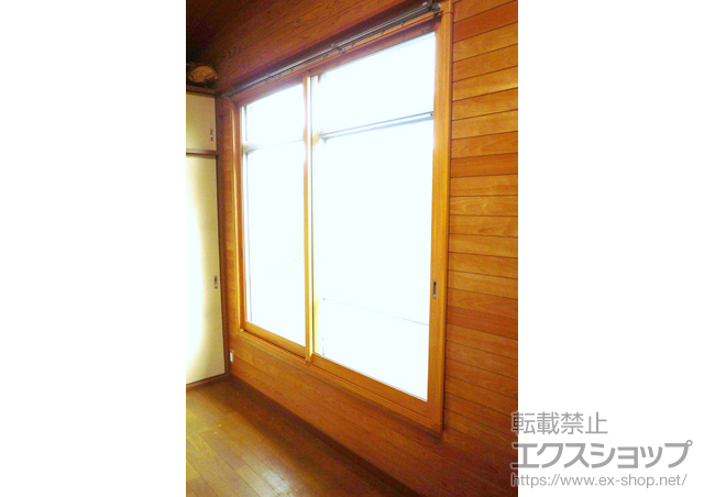 神奈川県鎌倉市のの二重窓（内窓） インプラス ダストバリア仕様 引違い窓 2枚建 施工例