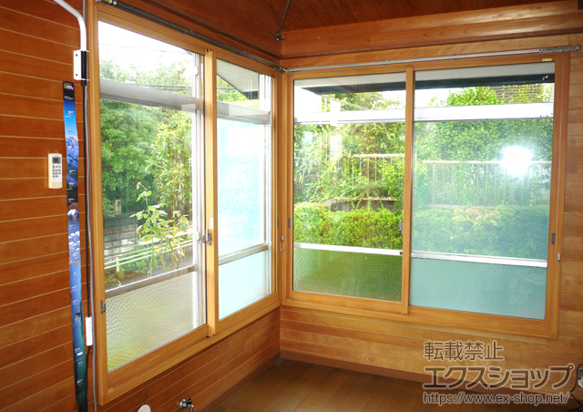 神奈川県鎌倉市のの二重窓（内窓） インプラス ダストバリア仕様 引違い窓 2枚建 施工例