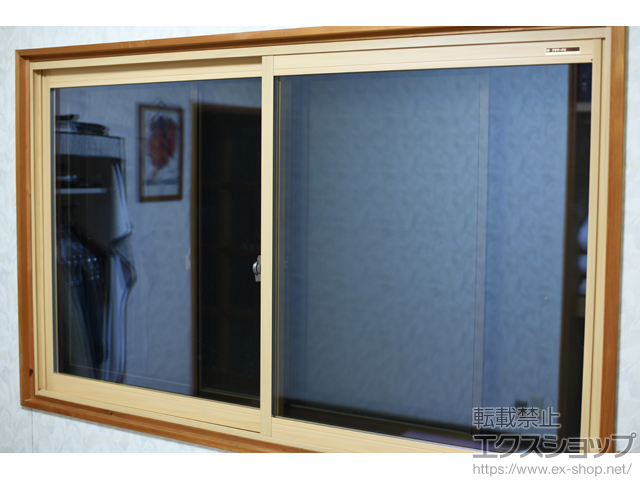 長崎県諫早市のの二重窓（内窓） プラマードU 引違い窓 2枚建 施工例