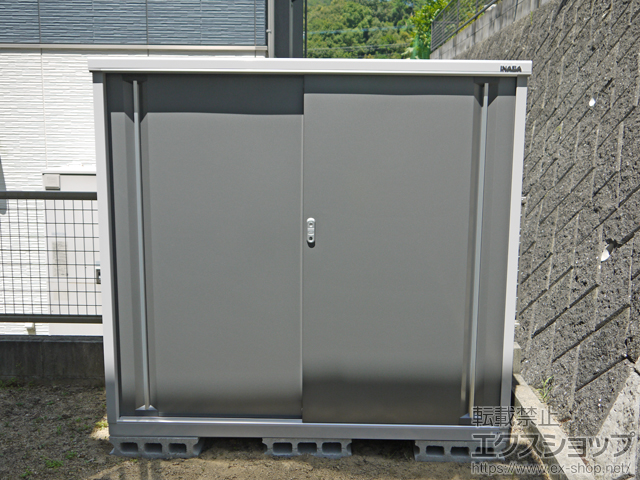 広島県広島市のの物置・屋外倉庫 シンプリー 一般型 (MJX-177DP PG) 施工例