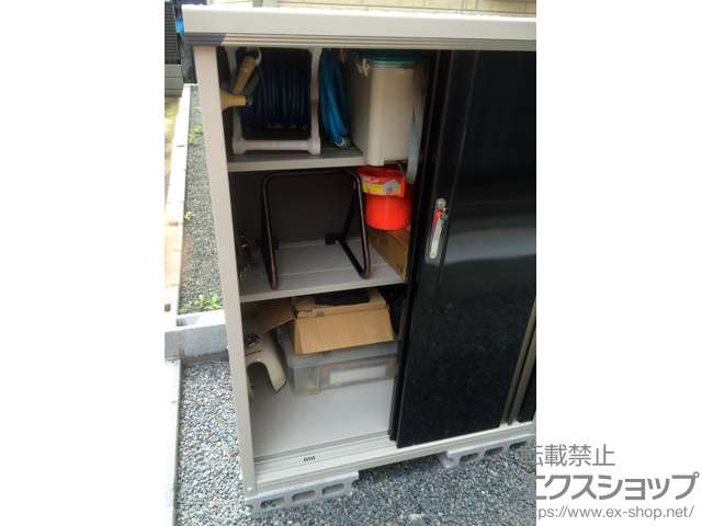 静岡県静岡市のの物置・屋外倉庫 グランプレステージジャスト(M-117CF WK) 施工例