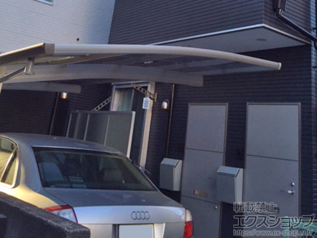 神奈川県横浜市ののカーポート プレシオスポート 積雪〜20cm対応 施工例