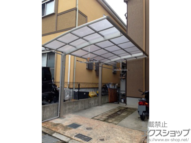 大阪府和泉市ののカーポート プレシオスポート 積雪〜20cm対応 施工例