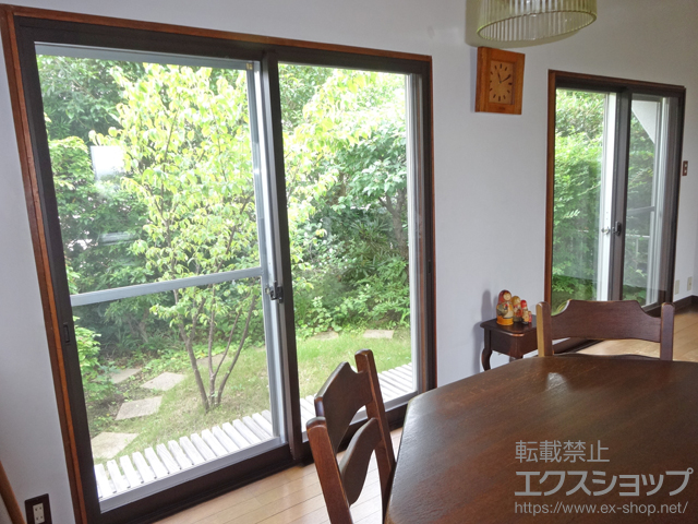 神奈川県横浜市のの二重窓（内窓） インプラス ダストバリア仕様 引違い窓 2枚建 施工例