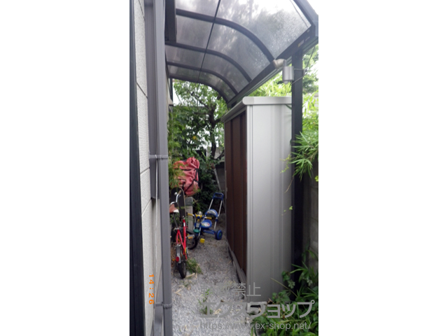 埼玉県蕨市のの物置・屋外倉庫 エスモ 一般型 (ESD-1805AGL) 施工例