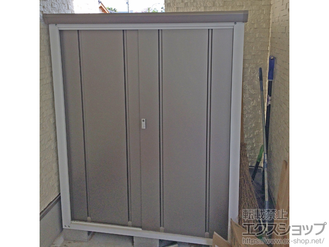 新潟県新潟市のの物置・屋外倉庫 ファインII SKFII-mini 一般型(SKFII-mini) 施工例