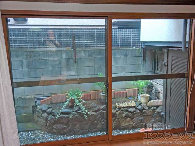 東京都江東区のの二重窓（内窓） インプラス ダストバリア仕様 引違い窓 2枚建 施工例