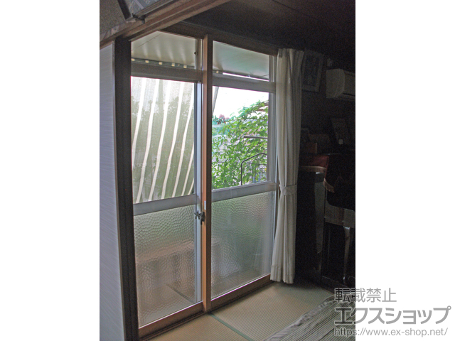 岡山県岡山市のの二重窓（内窓） インプラス ダストバリア仕様 引違い窓 2枚建 施工例