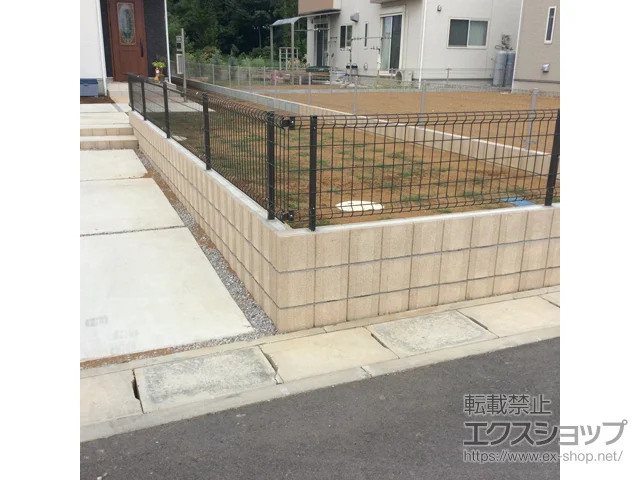 ��ʌ����{�s��LIXIL ���N�V��(TOEX)�̃t�F���X�E��E�� �n�C�O���b�h�t�F���XUF8�^ �t���[�|�[���^�C�v �{�H��