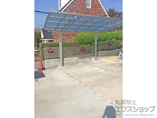 兵庫県三木市ののカーポート レイナポートグラン　積雪〜20cm対応 施工例