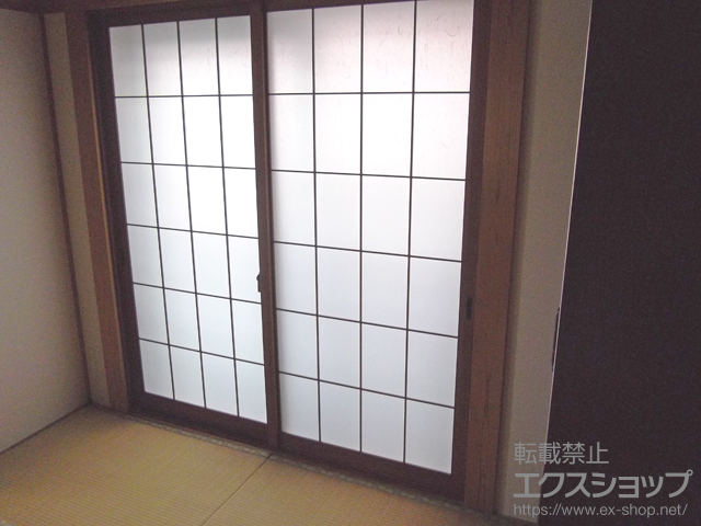 神奈川県横浜市のの二重窓（内窓） インプラス ダストバリア仕様 引違い窓 2枚建 施工例