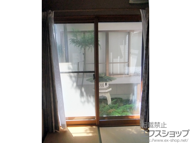 長野県飯田市のの二重窓（内窓） インプラス ダストバリア仕様 引違い窓 2枚建 施工例