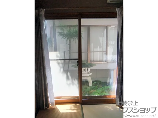 長野県飯田市のの内窓（二重窓・二重サッシ） インプラス ダストバリア仕様 引違い窓 2枚建 施工例