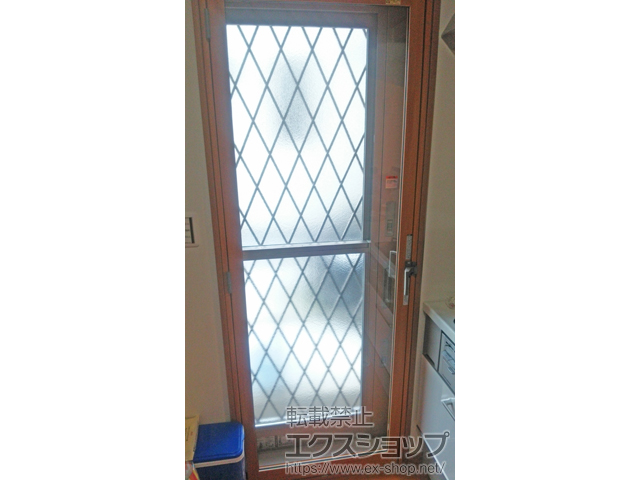 千葉県千葉市のの二重窓（内窓） インプラス ダストバリア仕様 テラスドア 外観右吊元 施工例