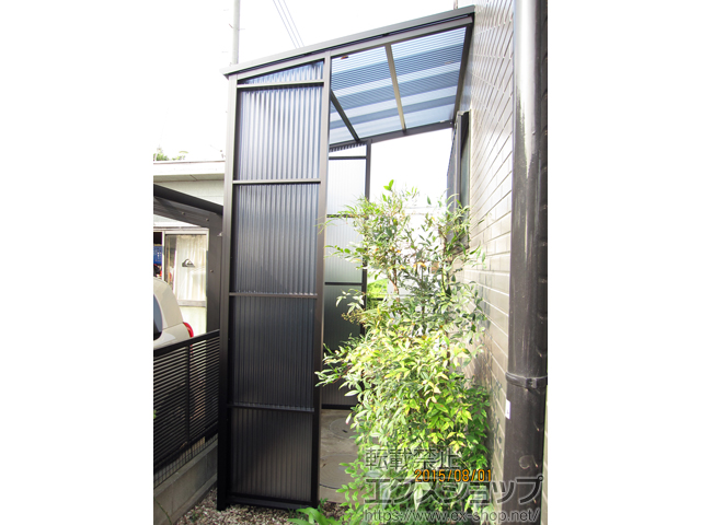 神奈川県座間市ののストックヤード ストックヤードII 両袖タイプ 積雪〜20cm対応 施工例