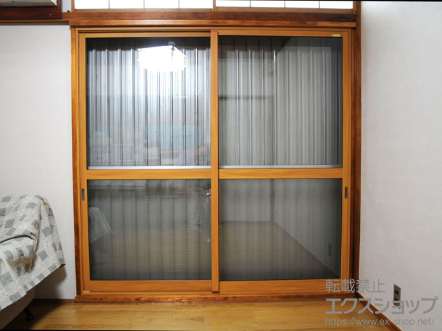 大阪府枚方市のの二重窓（内窓） インプラス ダストバリア仕様 引違い窓 2枚建 *中桟付 施工例