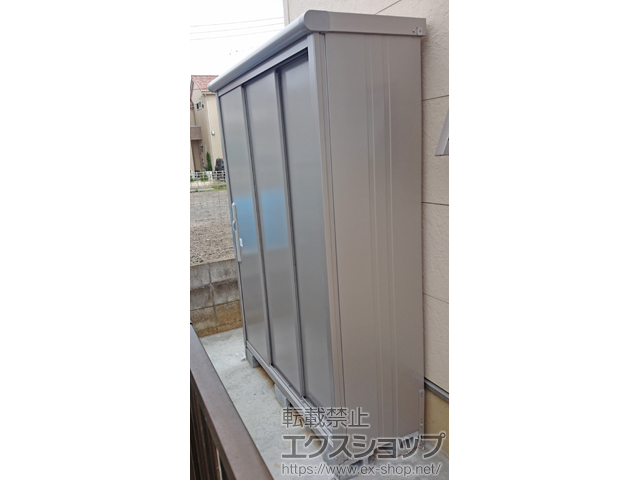 埼玉県春日部市のの物置・屋外倉庫 エスモ 一般型 (ESD-1505AGL SS) 施工例