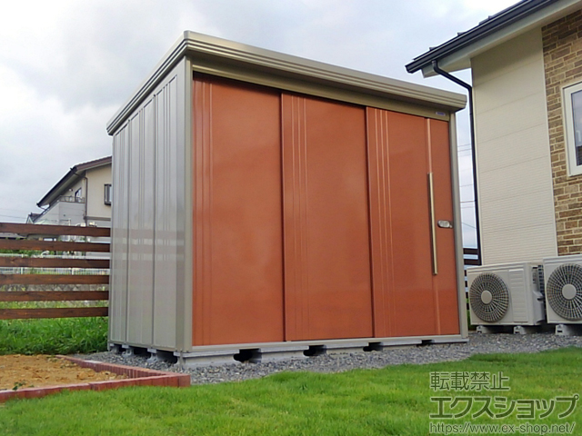 長野県駒ヶ根市のの物置・屋外倉庫 Mr.ストックマンダンディ 一般型(ND-2519 Ｔ) 施工例