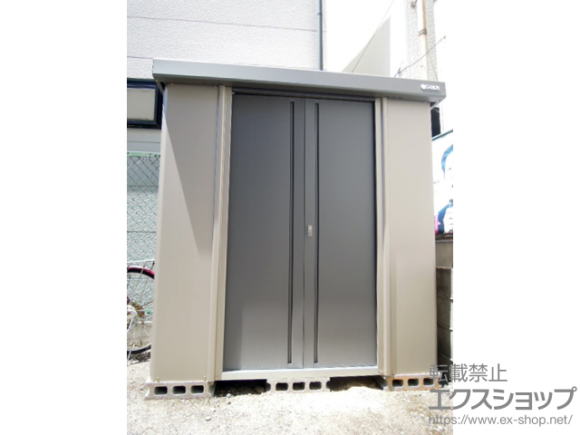 広島県福山市のの物置・屋外倉庫 エスケーセブン SK7-50 一般型(SK7-50)＋エスケーセブン オプション 施工例